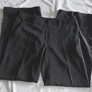 DKNY - Silk Elastane Black Pants